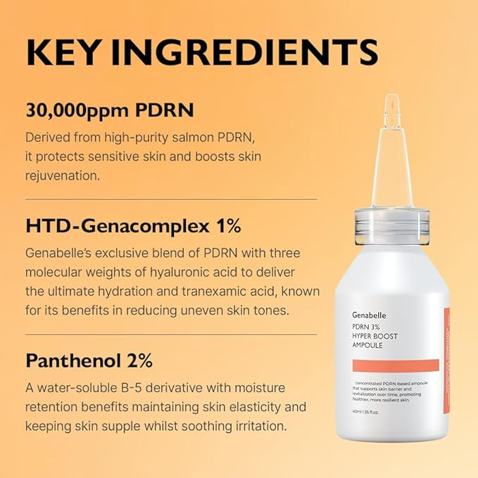 GENABELLE PDRN 3% Hyper Boost Ampoule 40ml