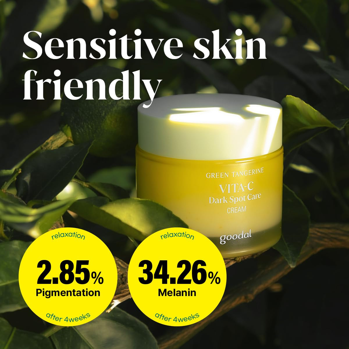 GOODAL Green Tangerine Vita C Dark Spot Care Cream 50ml