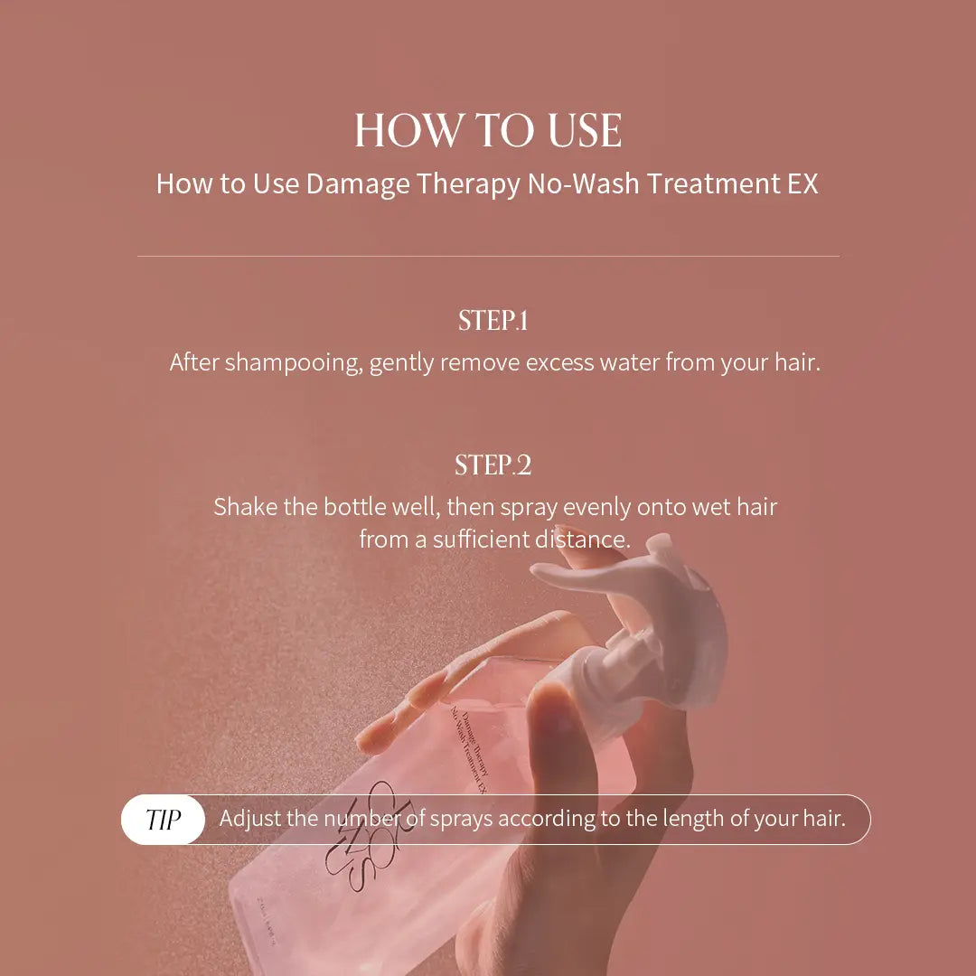 GROWUS Damage Therapy No-wash Treatment EX 250ml