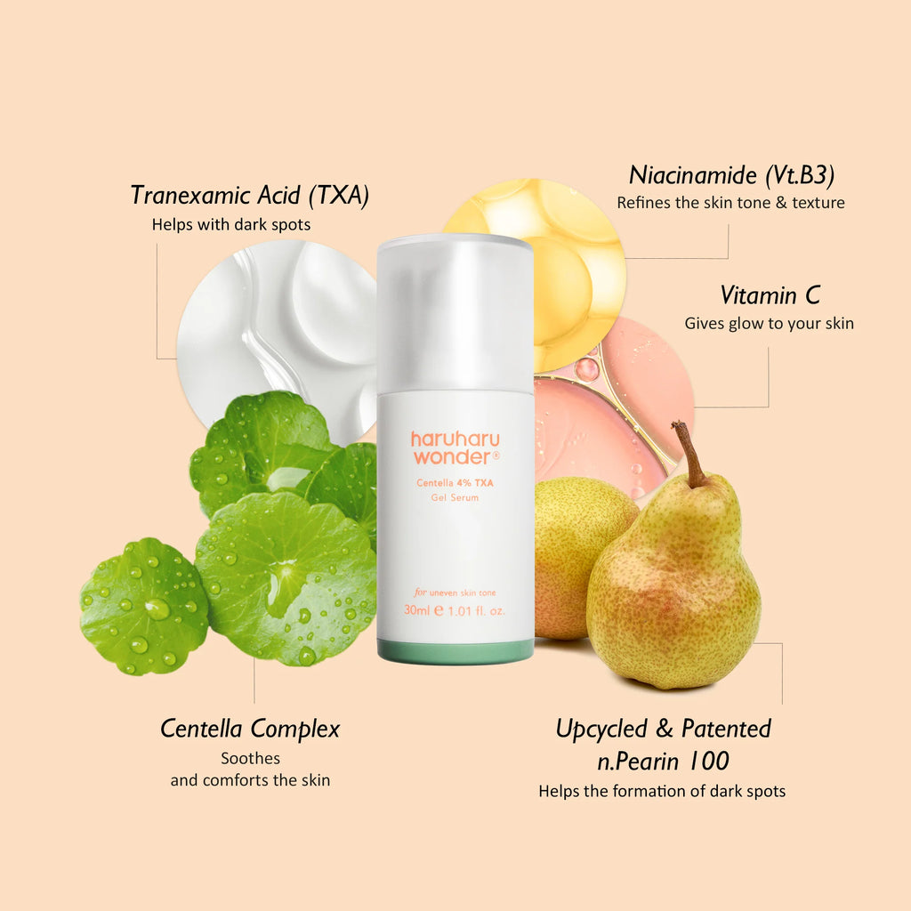 HARUHARU WONDER Centella  4% TXA Gel Serum 30ml