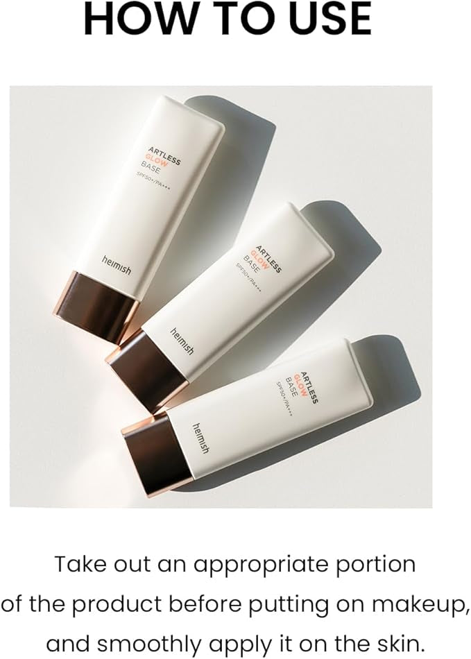 HEIMISH Artless Glow Base 40ml SPF50+ PA+