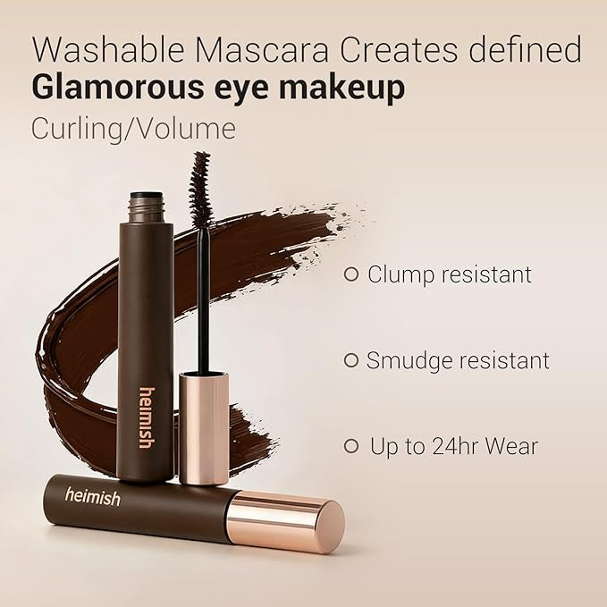 HEIMISH Dailism Smudge Stop Mascara Volume Brown