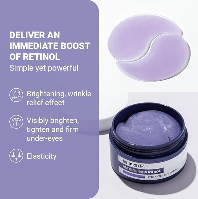 HEIMISH RX Retinol Bakuchiol Hydrogel Eye Patch 60ea