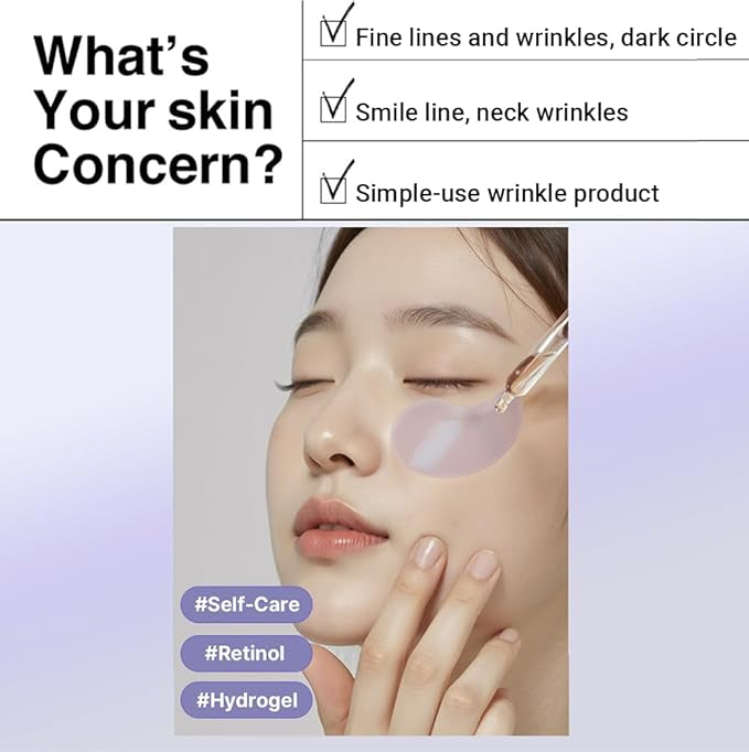 HEIMISH RX Retinol Bakuchiol Hydrogel Eye Patch 60ea