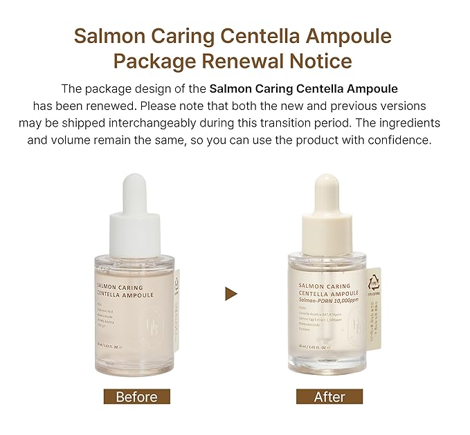 HEVEBLUE Salmon Caring Centella Ampoule 30ml