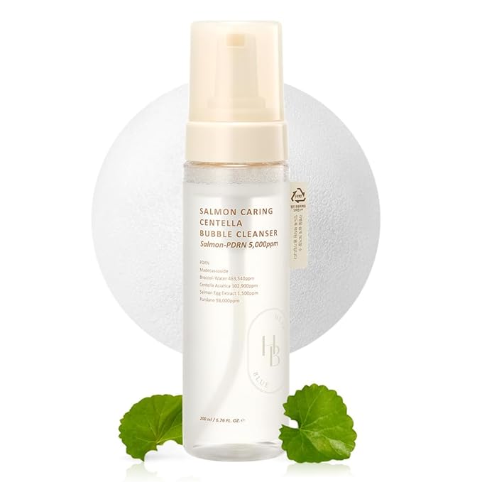 HEVEBLUE Salmon Caring Centella Bubble Cleanser 200ml