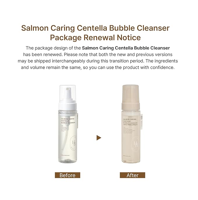 HEVEBLUE Salmon Caring Centella Bubble Cleanser 200ml
