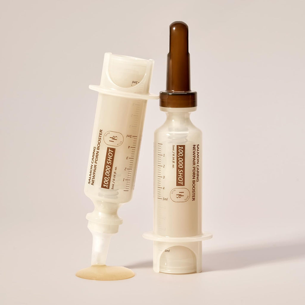 HEVEBLUE Salmon Caring Centella New Pair PDRN Booster 100,000 Shot Essence (1pz)