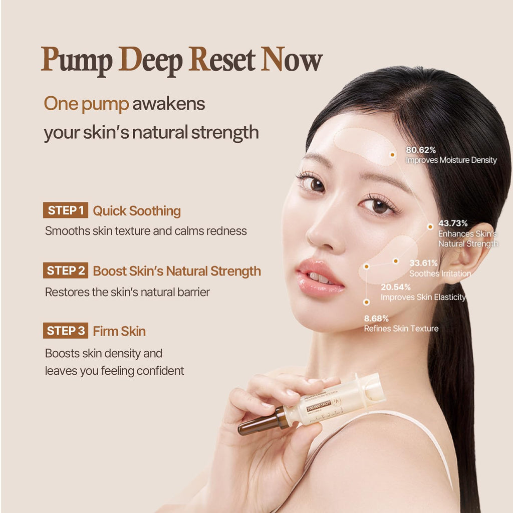 HEVEBLUE Salmon Caring Centella New Pair PDRN Booster 100,000 Shot Essence (1pz)