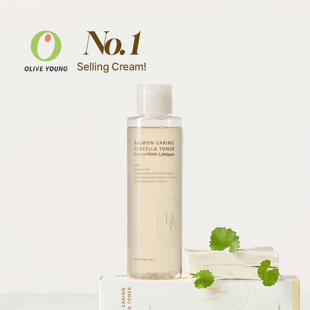HEVEBLUE Salmon Caring Centella Toner 200ml