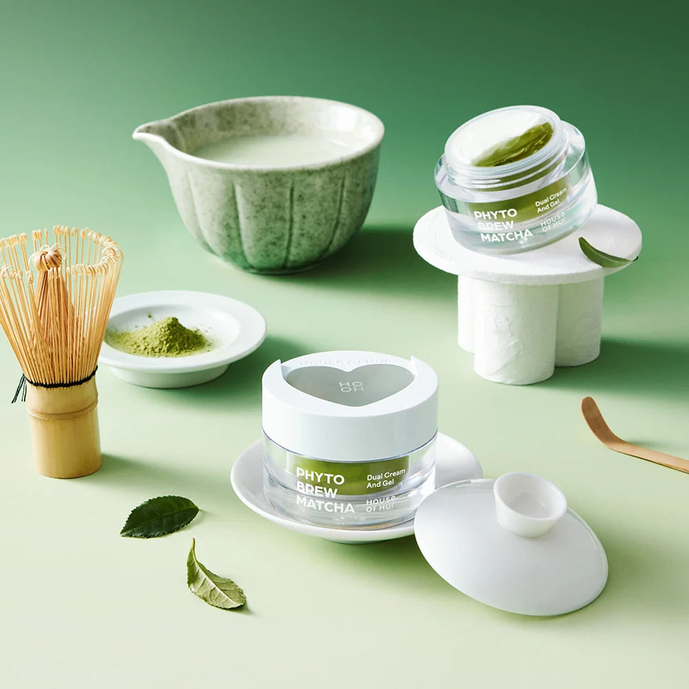 HOUSE OF HUR Phyto Brew Matcha Dual Cream and Gel 50ml