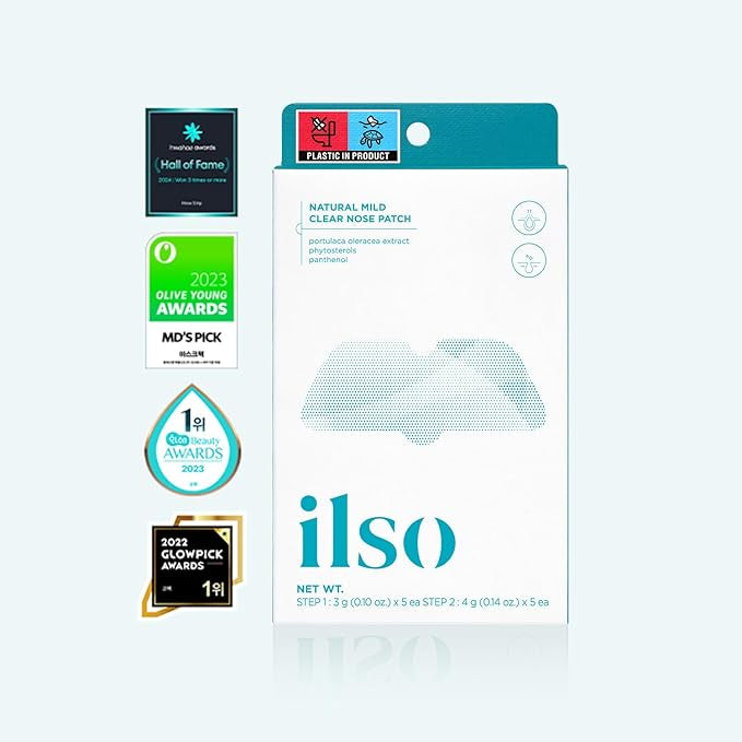 ILSO Natural Mild Clear Nose Patch 5pz