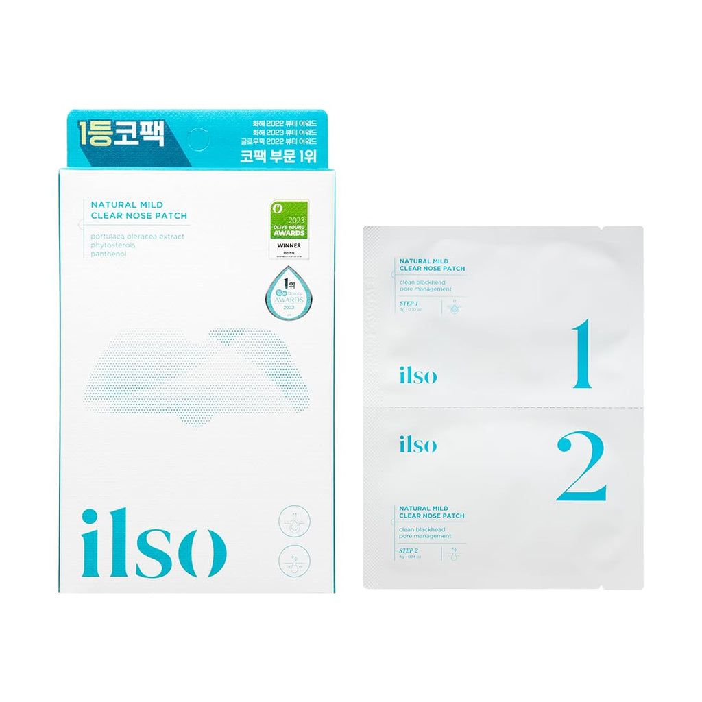 ILSO Natural Mild Clear Nose Patch 5pz