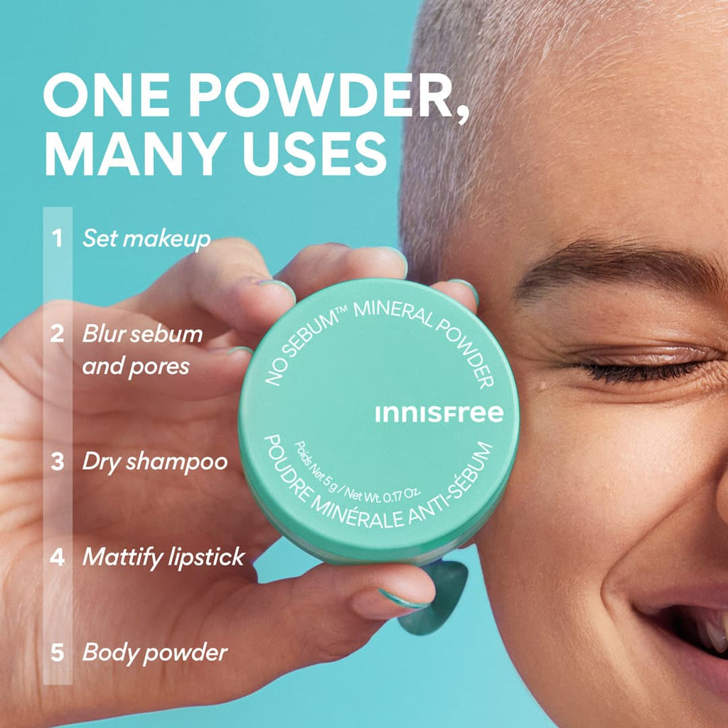 INNISFREE No Sebum Matte Mineral Setting Powder 5g