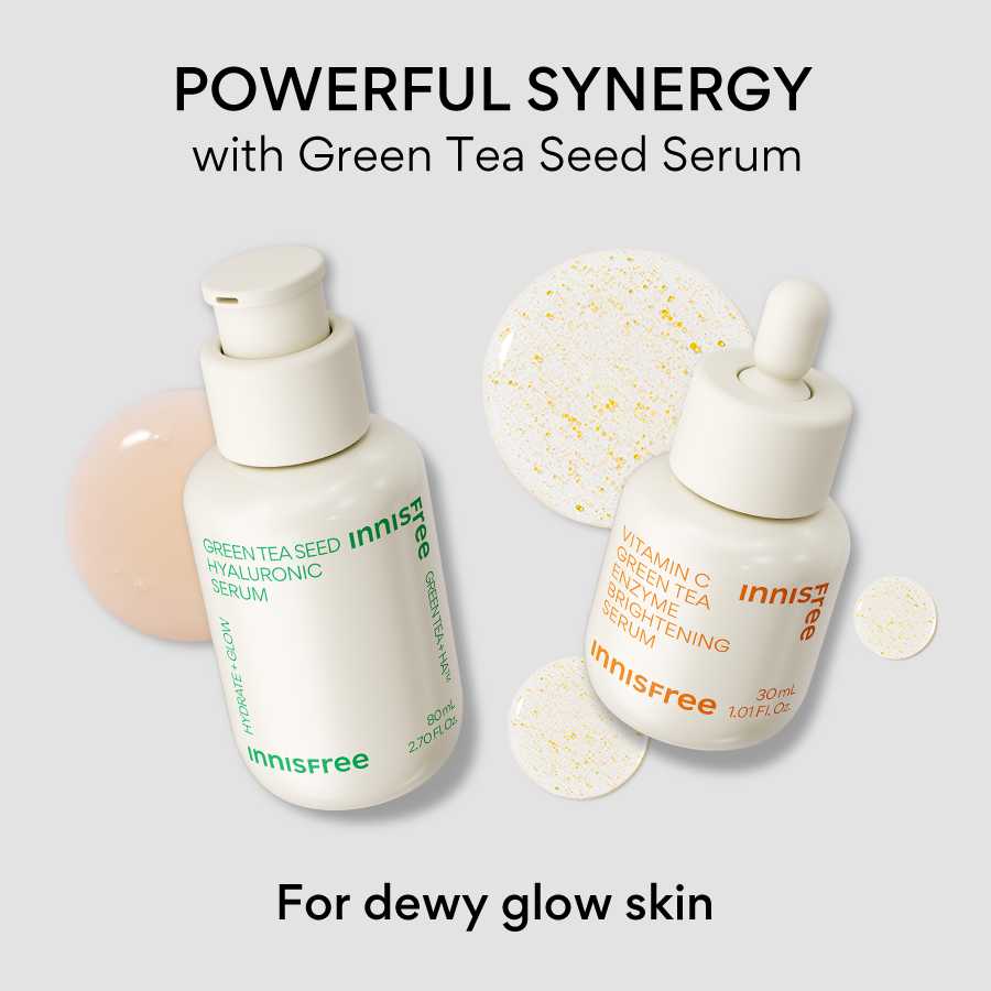 INNISFREE Vitamin C Green Tea Enzyme Brightening Serum 30ml