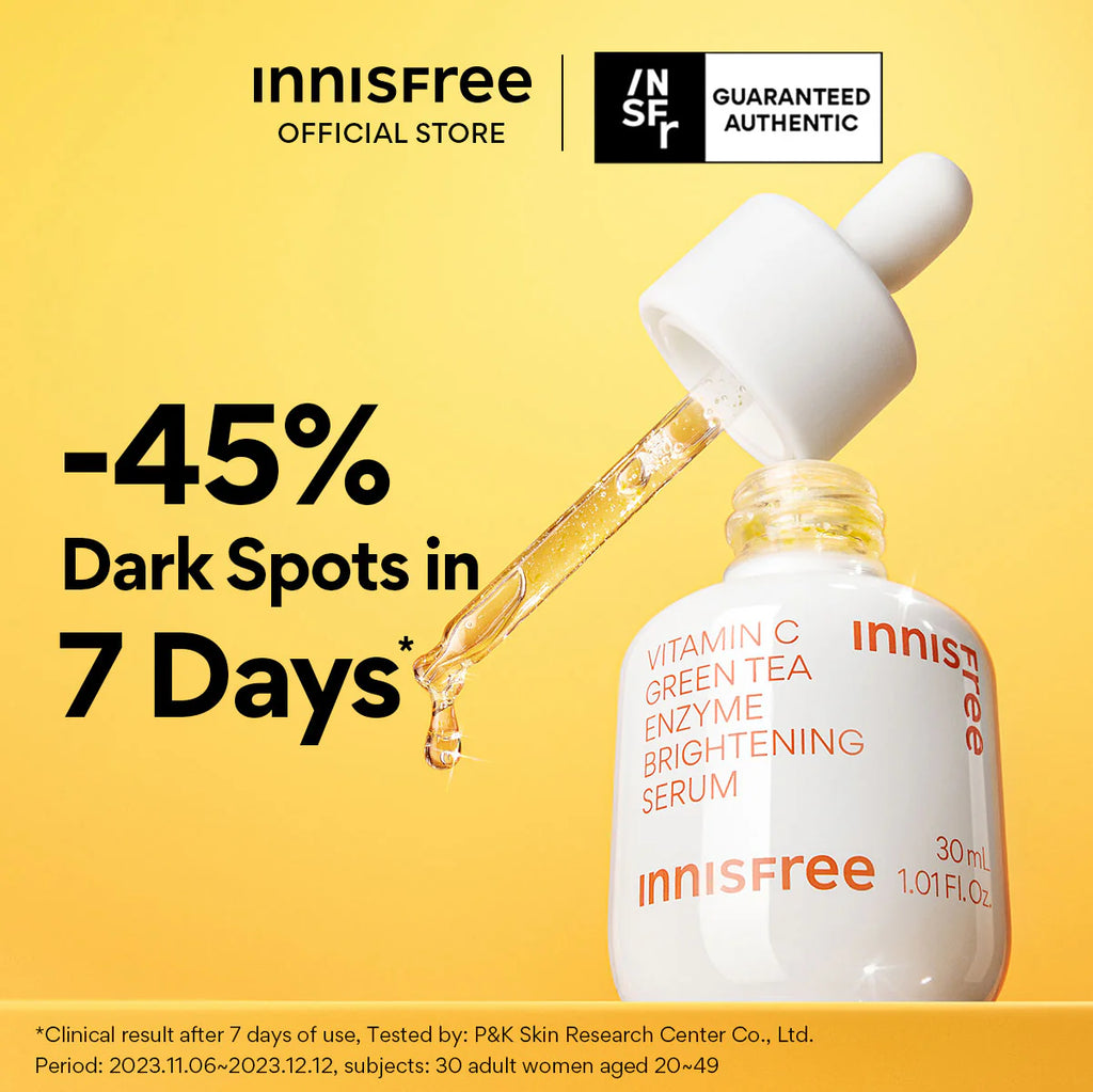 INNISFREE Vitamin C Green Tea Enzyme Brightening Serum 30ml