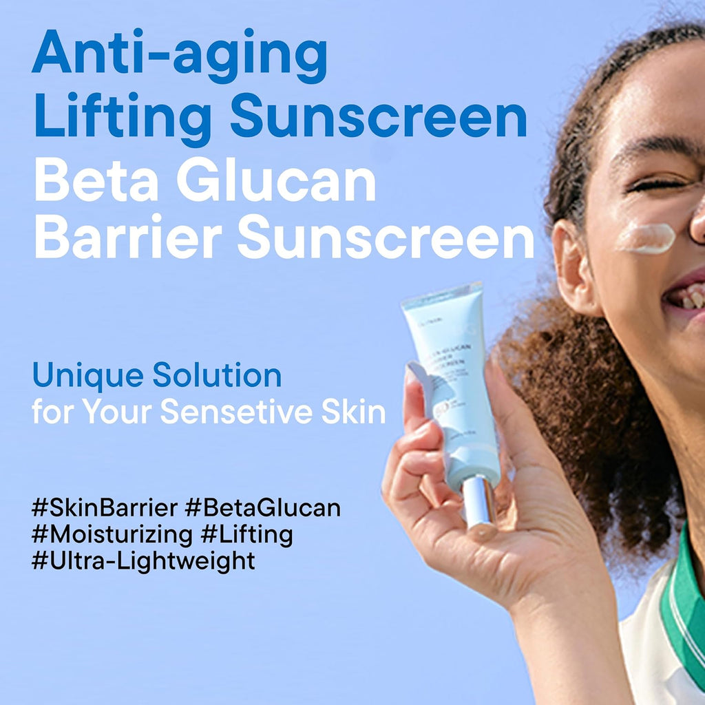 IUNIK Beta-Glucan Barrier Sunscreen SPF 50+ PA++++ 60ml