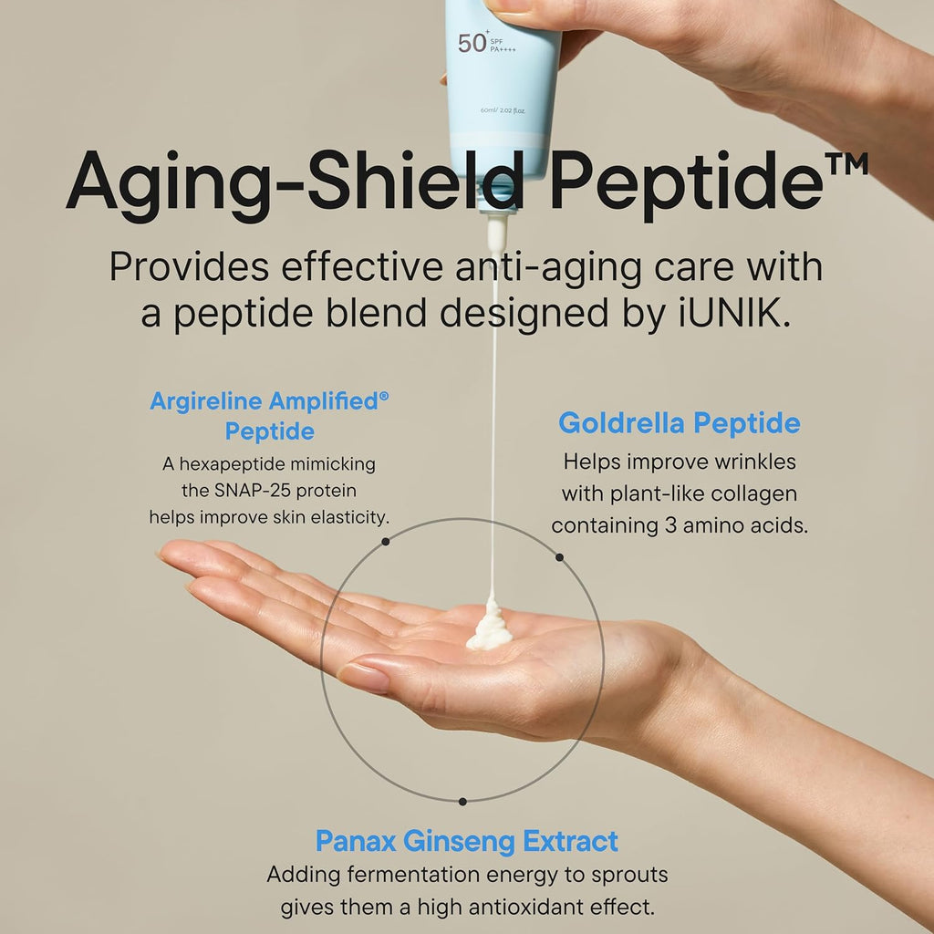 IUNIK Beta-Glucan Barrier Sunscreen SPF 50+ PA++++ 60ml