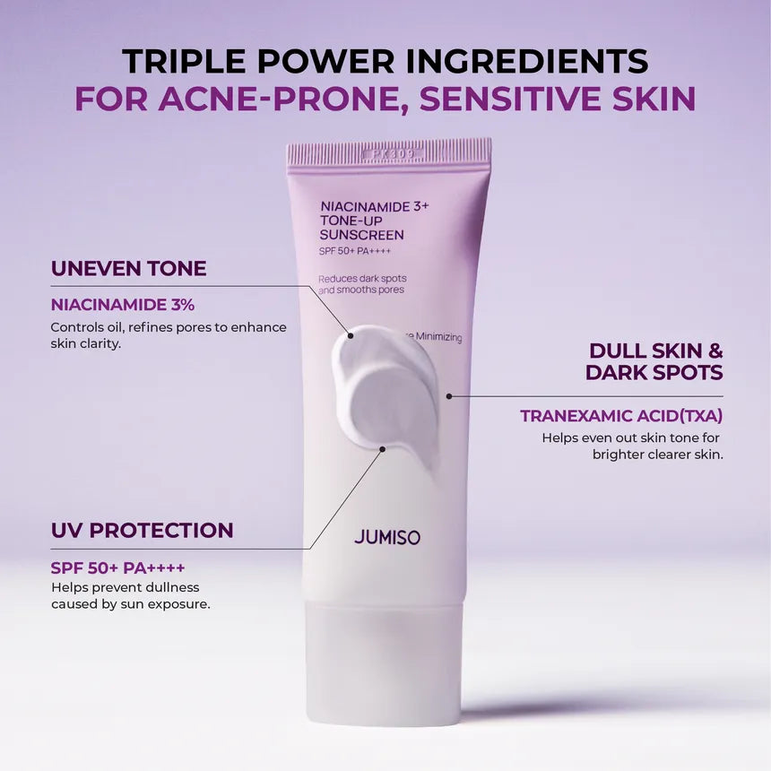 JUMISO Niacinamide 3 + Tone-up Sunscreen 40ml