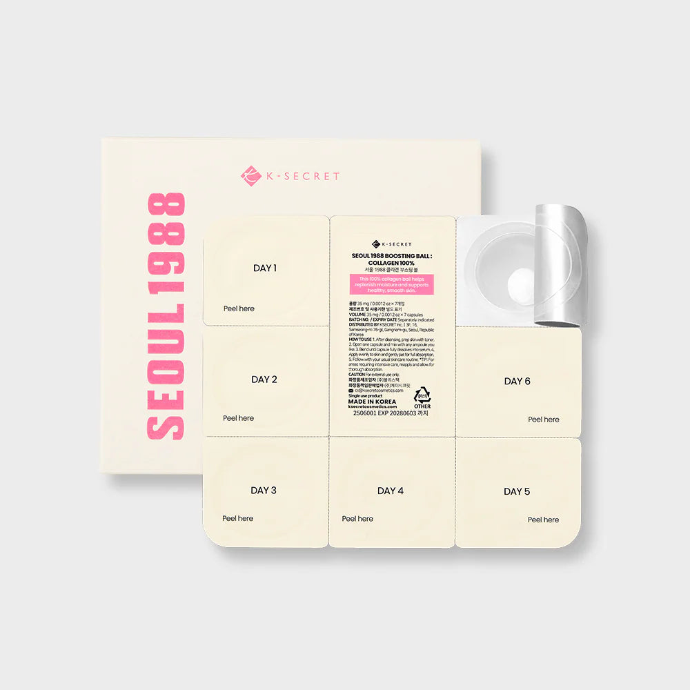 K-SECRET Seoul 1988 Boosting Ball : Collagen 100% 35g