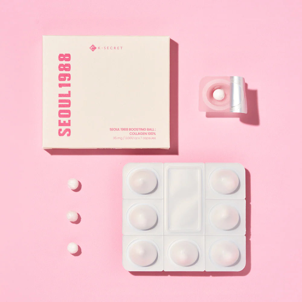 K-SECRET Seoul 1988 Boosting Ball : Collagen 100% 35g