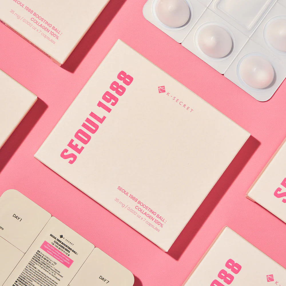 K-SECRET Seoul 1988 Boosting Ball : Collagen 100% 35g