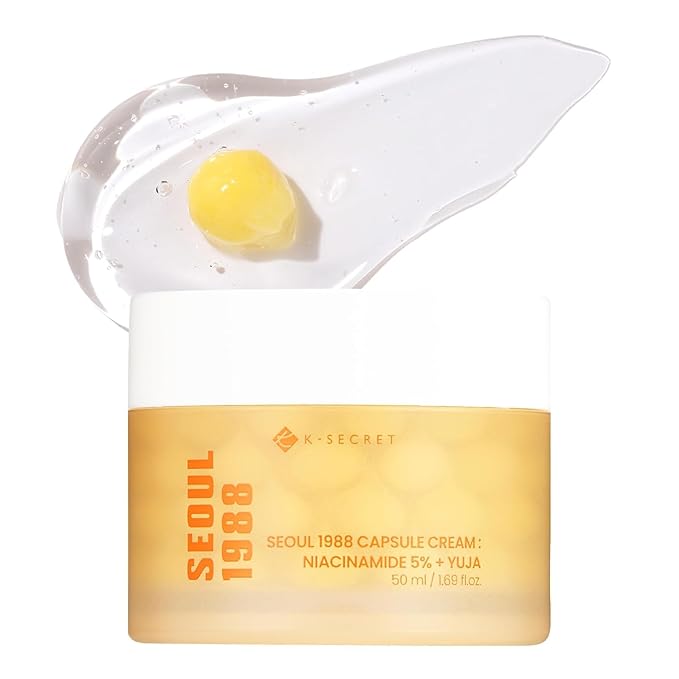 K-SECRET Seoul 1988 Capsule Cream : Niacinamide 5% + YUJA 50ml