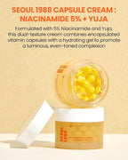 K-SECRET Seoul 1988 Capsule Cream : Niacinamide 5% + YUJA 50ml