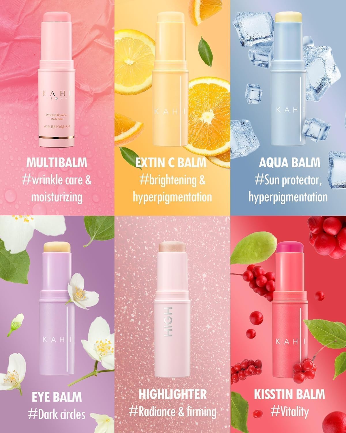 KAHI Wrinkle Bounce Multi Balm 9g