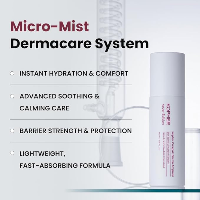 KOPHER Curepair Derma Facial Serum Spray Mist 100ml