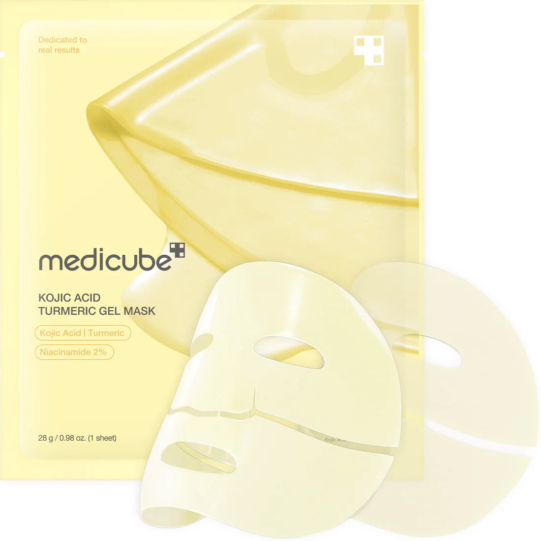 MEDICUBE Kojic Acid Turmeric Gold Jelly Gel Mask