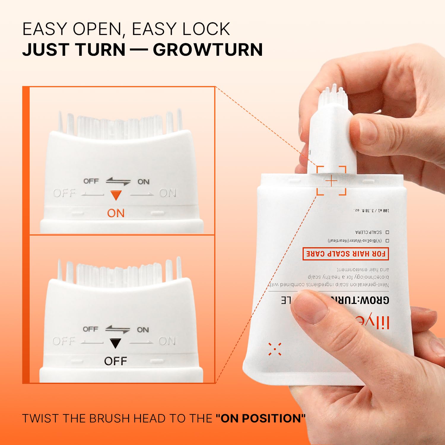 LILYEVE GROW:TURN Exosome Brush Ampoule 100ml