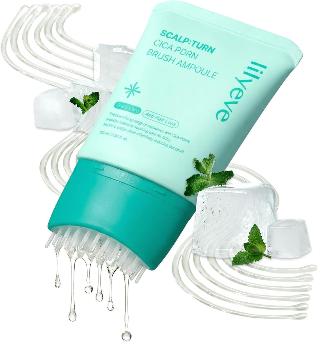 LILYEVE SCALP:TURN CICA PDRN Brush Ampoule 100ml