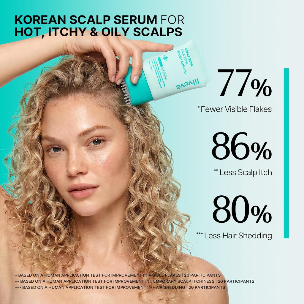 LILYEVE SCALP:TURN CICA PDRN Brush Ampoule 100ml