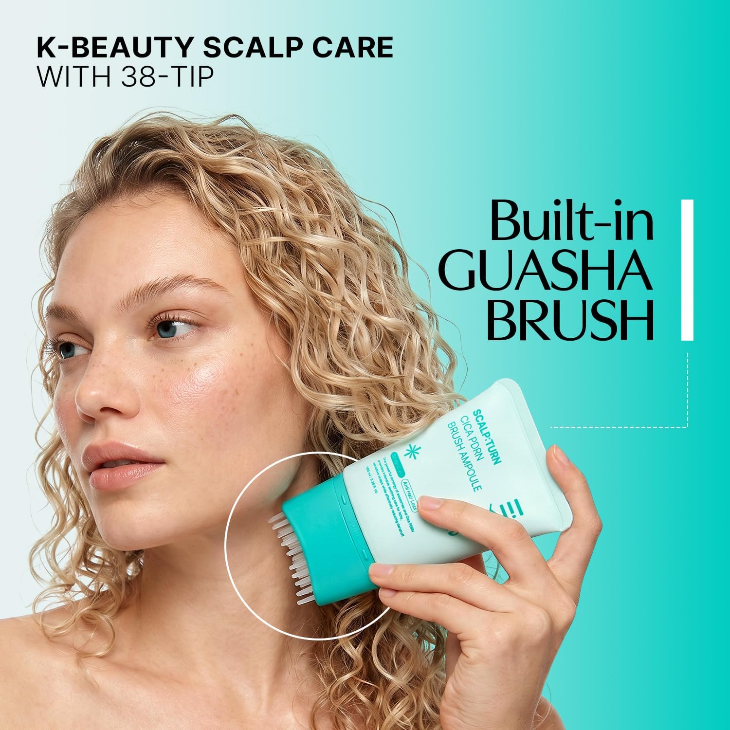 LILYEVE SCALP:TURN CICA PDRN Brush Ampoule 100ml