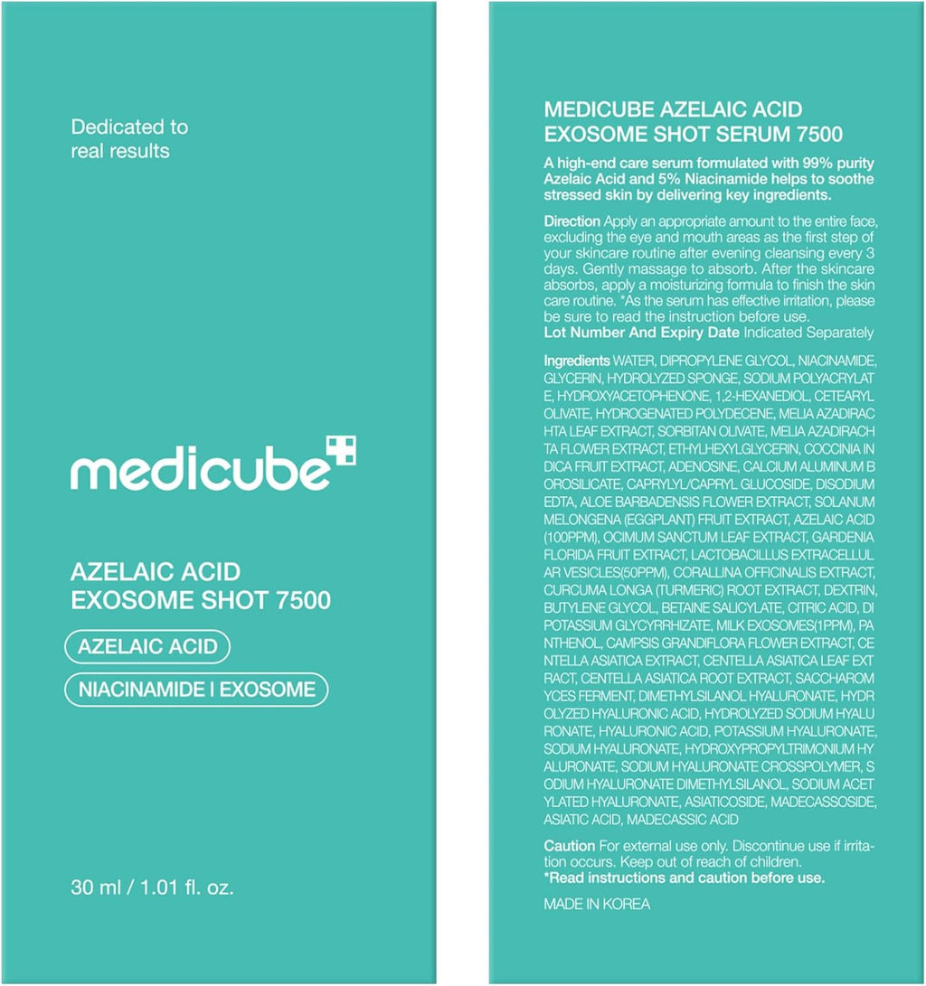 MEDICUBE Azelaic Acid Exosome Shot serum 7500 30ml