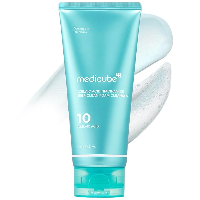 MEDICUBE Azelaic Acid Niacinamide Deep Clean Foam Cleanser 120g