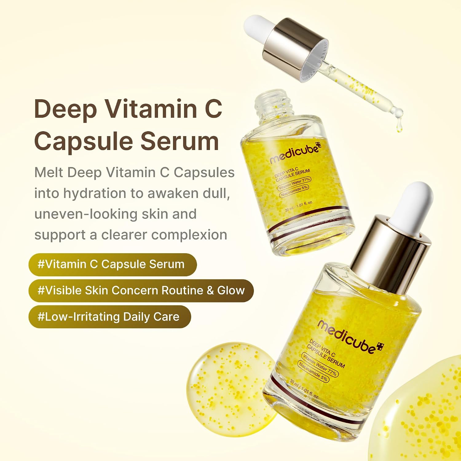MEDICUBE Deep Vitamin C Capsule Serum 30ml