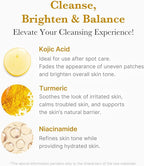 MEDICUBE Kojic Acid Turmeric Toning Cleanser 120g