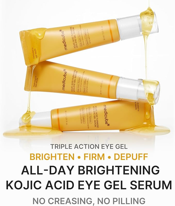 MEDICUBE Kojic Acid Turmeric Vita Eye Gel Serum 30ml