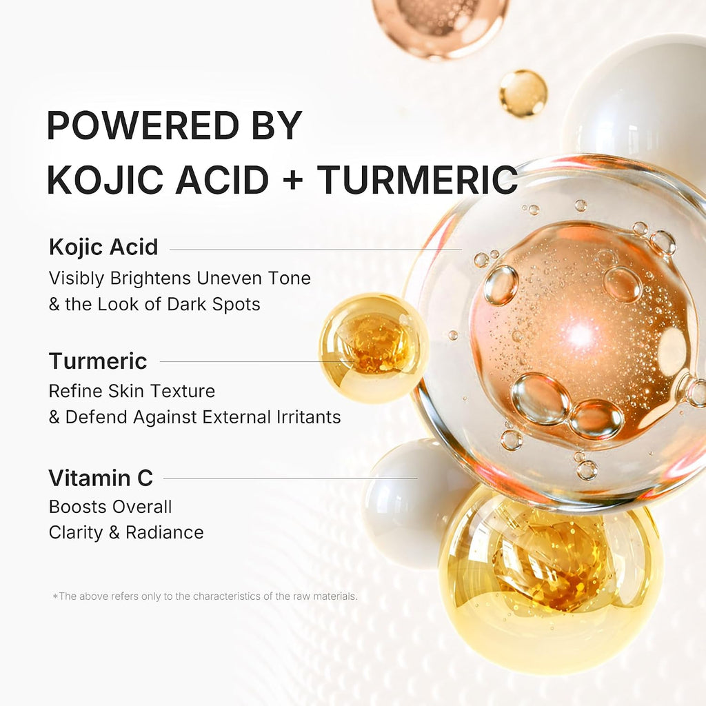 MEDICUBE Kojic Brightening Essentials Kit | Limpiador+Tonico+Serum+Ojos