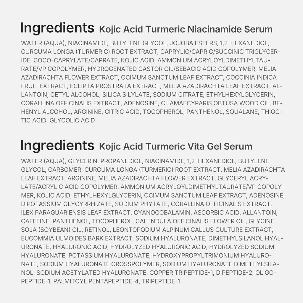 MEDICUBE Kojic Brightening Essentials Kit | Limpiador+Tonico+Serum+Ojos