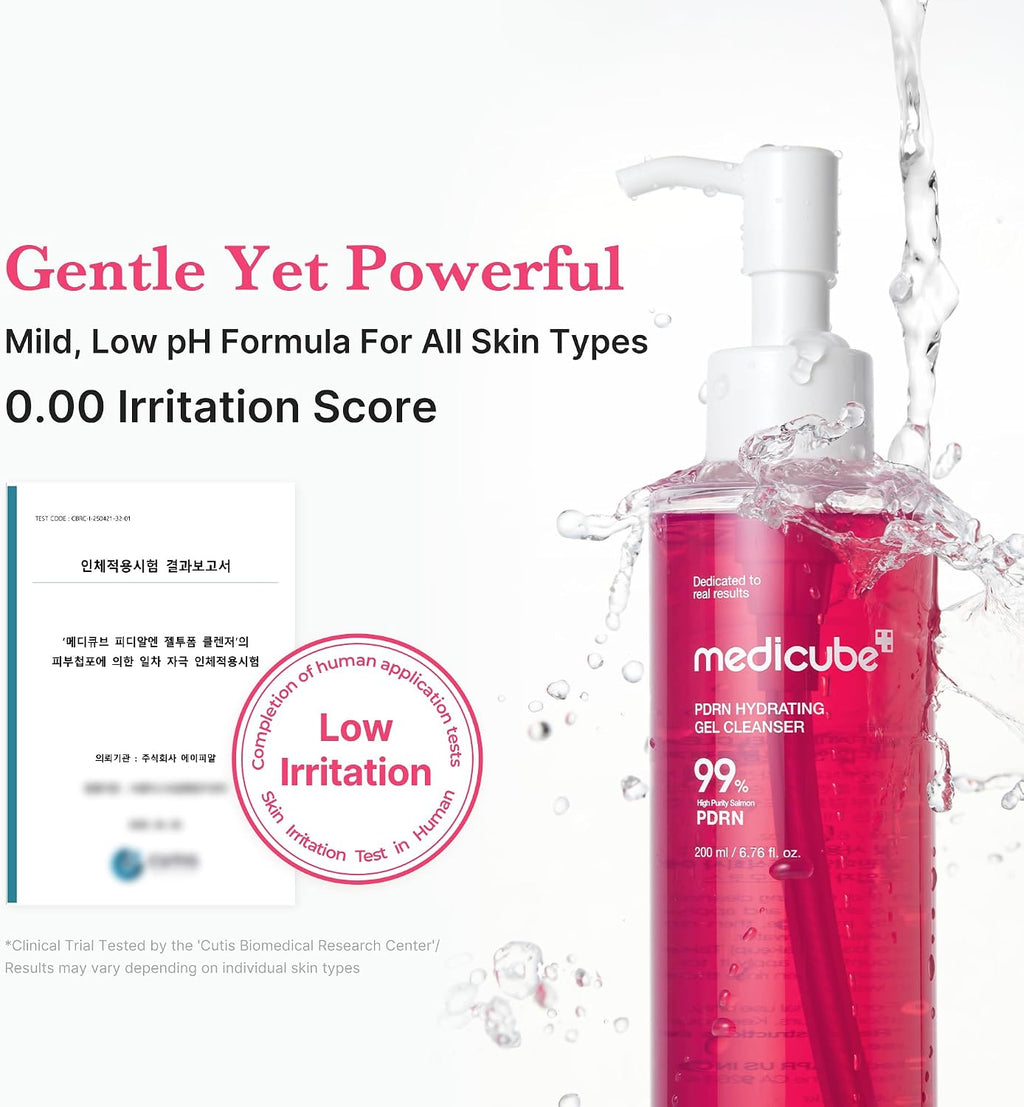 MEDICUBE PDRN Hydrating Gel Cleanser 200ml
