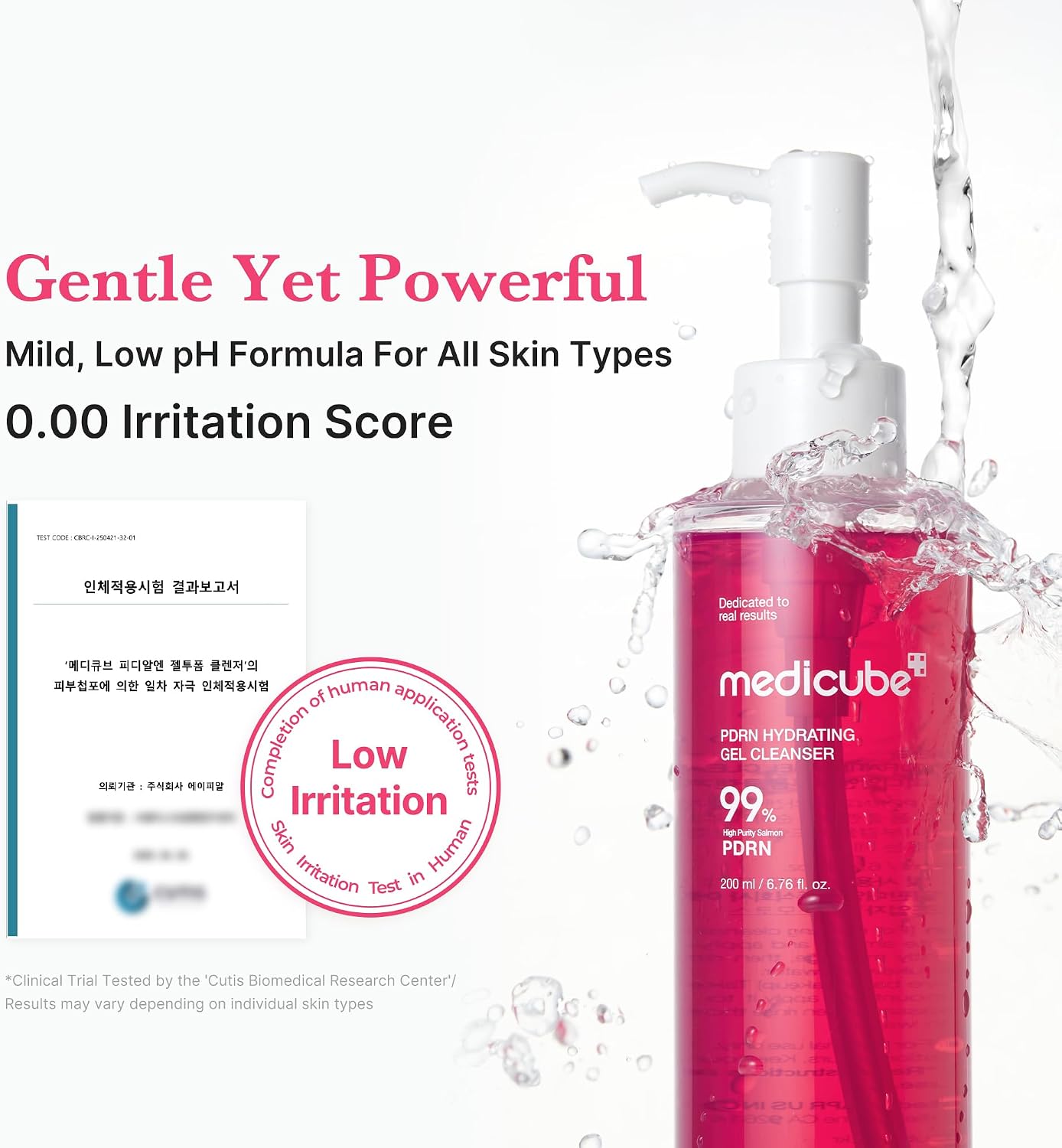 MEDICUBE PDRN Hydrating Gel Cleanser 200ml