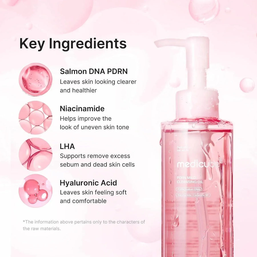MEDICUBE PDRN Mild Cleansing Oil 195ml