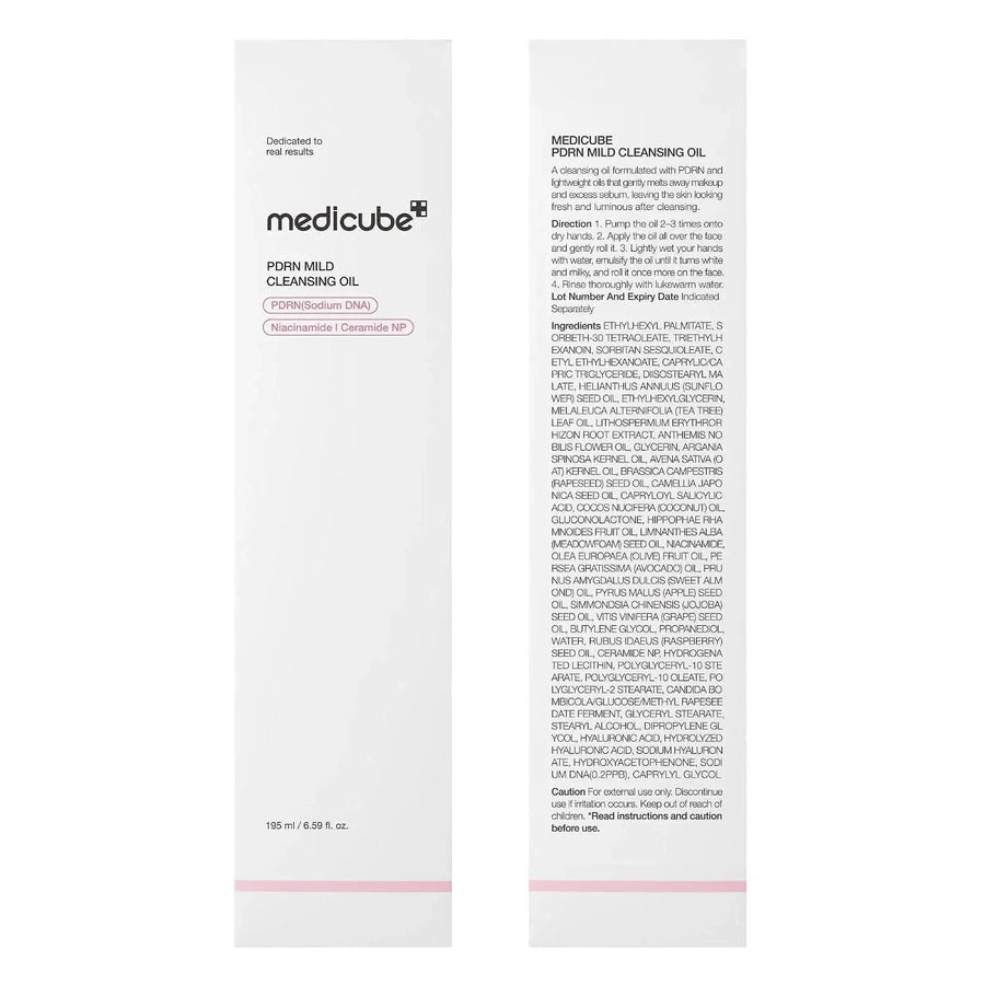 MEDICUBE PDRN Mild Cleansing Oil 195ml