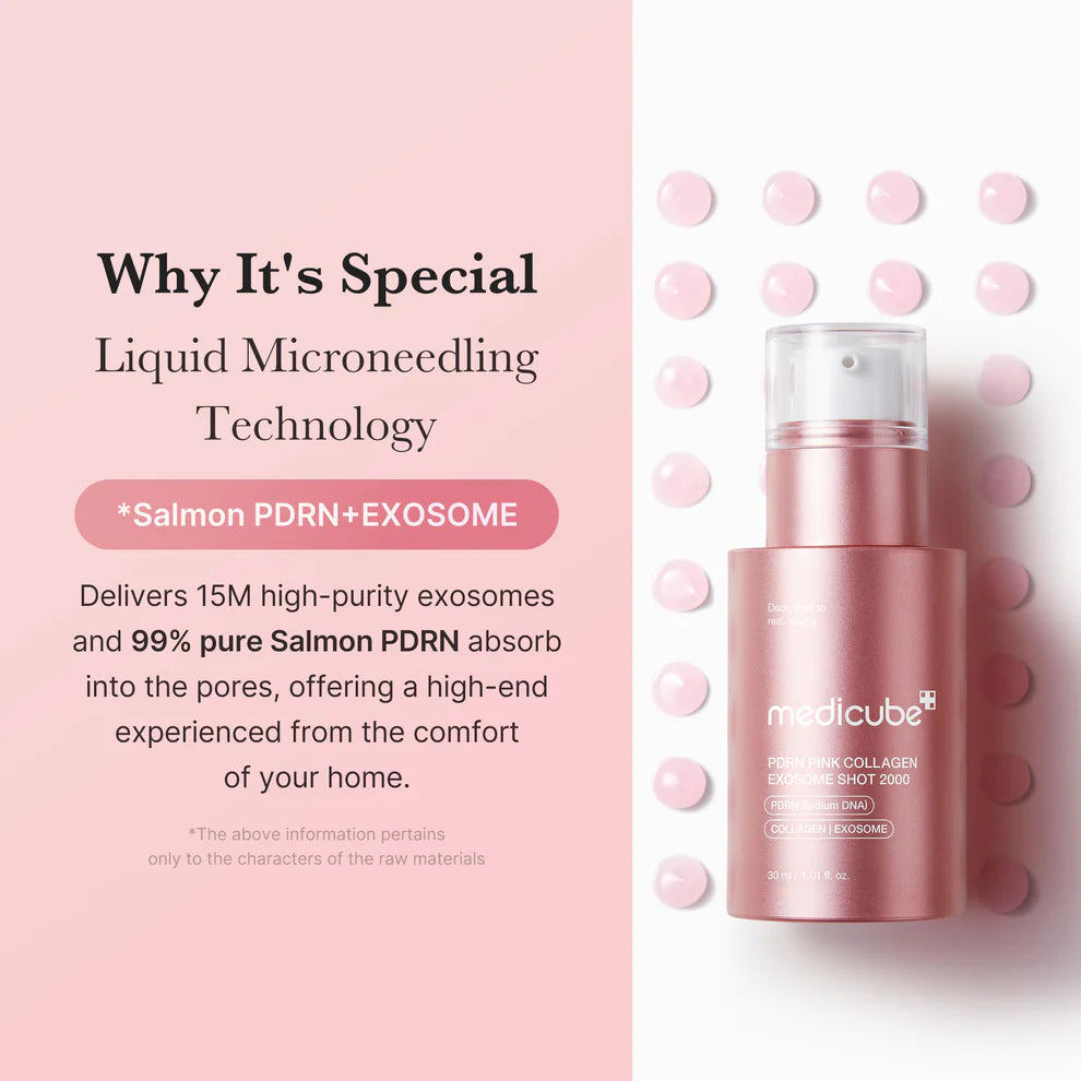 MEDICUBE PDRN Pink Exosome Shot Serum 2000 30ml