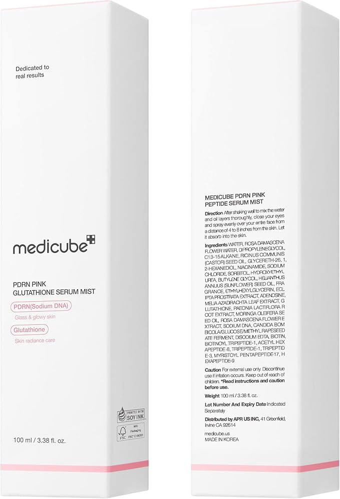 MEDICUBE PDRN Pink Glutathione Serum Mist 100ml