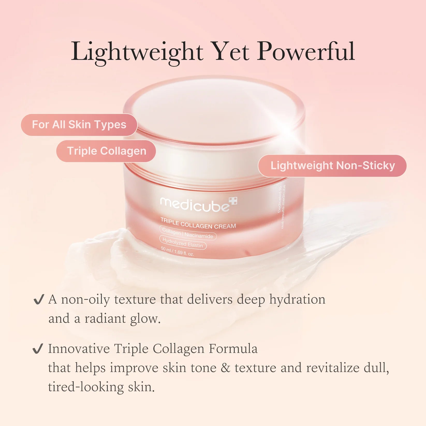 MEDICUBE Triple Collagen Cream 50ml