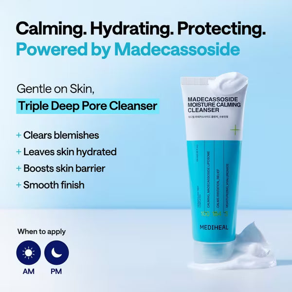 MEDIHEAL Madecassoside Moisture Calming Cleanser 120ml